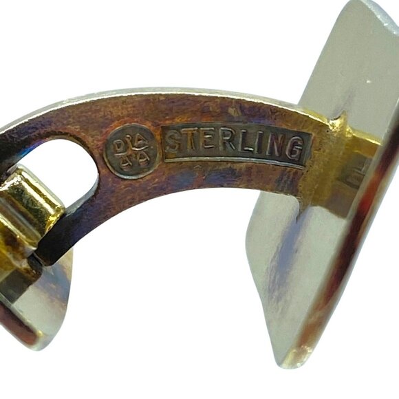 David Anderson Sterling Silver Four Seasons Autumn Enameled Cufflinks Norway - Picture 7 of 10